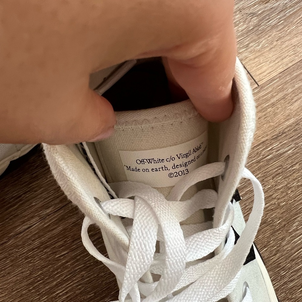 Authentic Off-White - Sneakers Vulcanized (unisex) size40 EU / W 10 / M 7 US - Picture 5 of 10